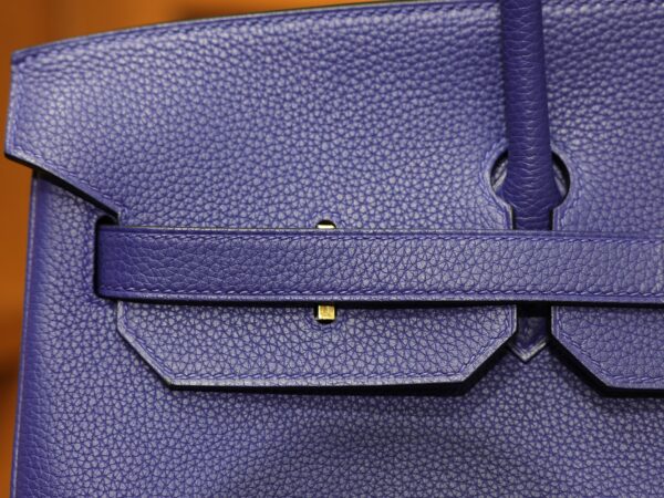 Birkin 40 Togo Bleu Electrique GHW