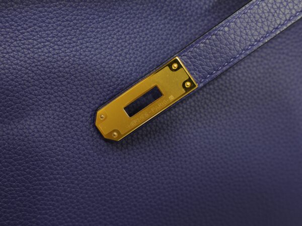 Birkin 40 Togo Bleu Electrique GHW