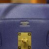 Birkin 40 Togo Bleu Electrique GHW