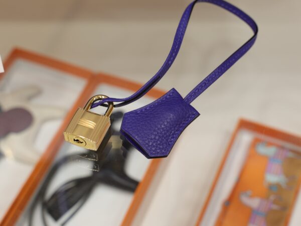 Birkin 40 Togo Bleu Electrique GHW