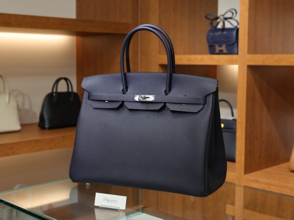 Birkin 40 Togo Bleu Nuit PHW