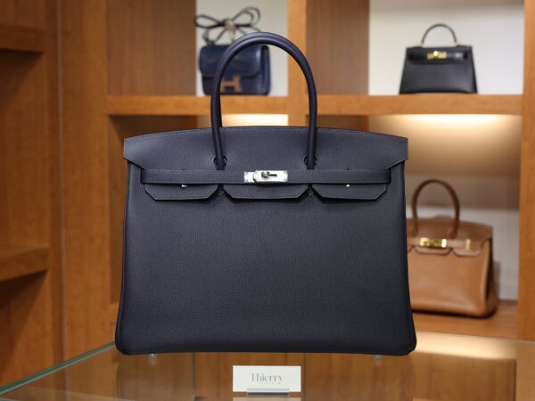 Birkin 40 Togo Bleu Nuit PHW