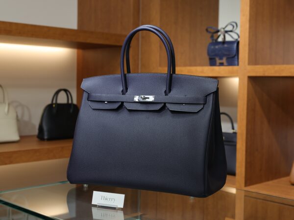 Birkin 40 Togo Bleu Nuit PHW