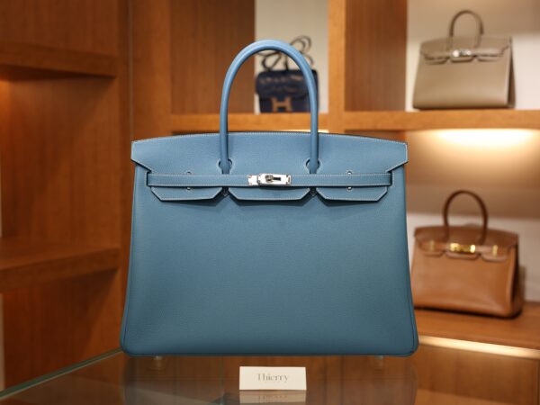 Birkin 40 Togo Bleu Jean PHW