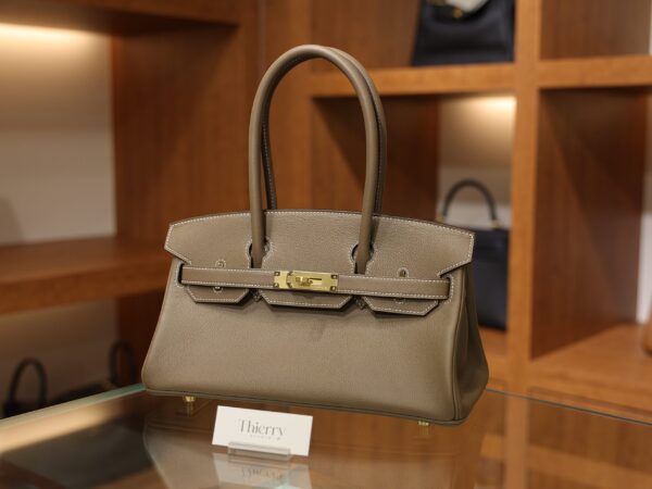 Shoulder Birkin 29 Evercolor Etoupe GHW