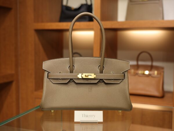 Shoulder Birkin 29 Evercolor Etoupe GHW