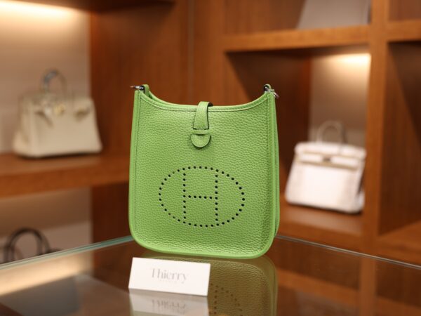 에블린 미니 끌레망스 베르트 크리켓 은장 001_139A3513 Evelyne Mini Clemence Vert Criquet PHW