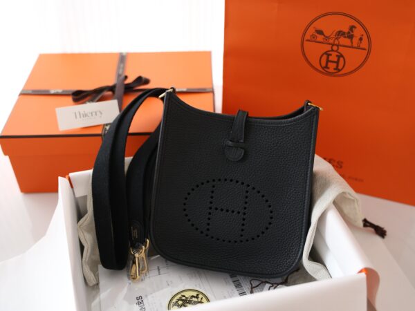 Evelyne Mini Clemence Black GHW