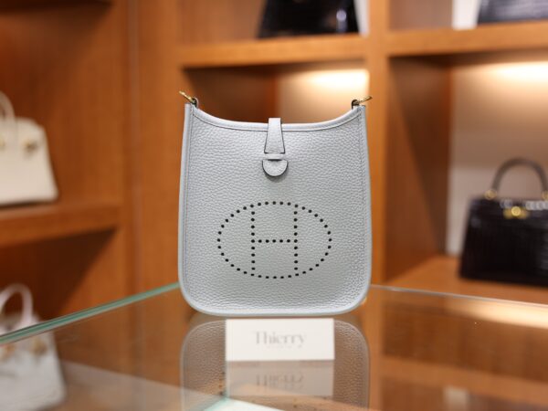 Evelyne Mini Clemence Bleu Glacier GHW