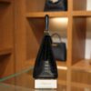 Kelly 25 Matte Porosus Black GHW