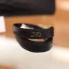 Kelly 25 Matte Porosus Black GHW