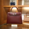 Kelly 25 Box Sellier Rouge H GHW