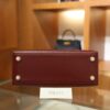 Kelly 25 Box Sellier Rouge H GHW