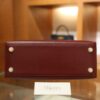Kelly 25 Box Sellier Rouge H GHW