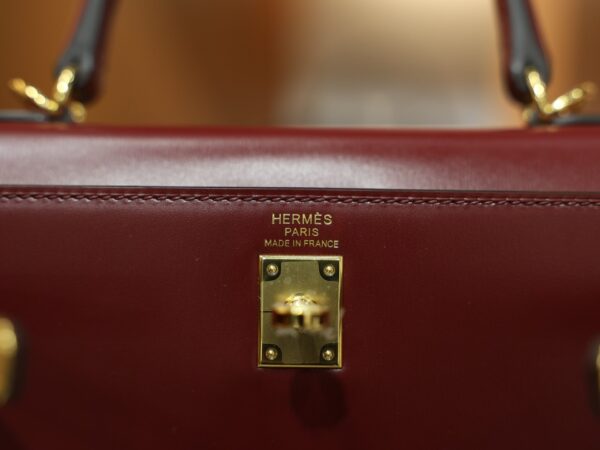 Kelly 25 Box Sellier Rouge H GHW