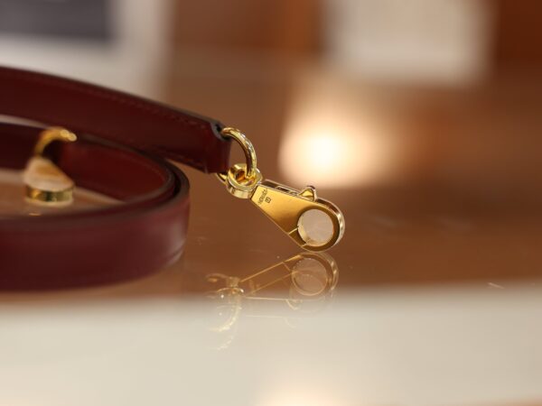 Kelly 25 Box Sellier Rouge H GHW