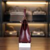 Kelly 25 Box Sellier Bordeaux GHW