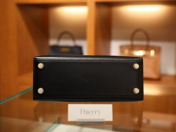 Kelly 25 Box Sellier Black GHW