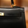 Kelly 25 Box Sellier Black GHW