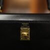 Kelly 25 Box Sellier Black GHW
