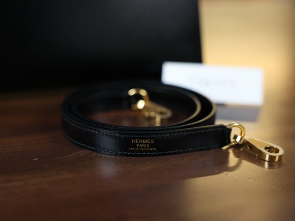 Kelly 25 Box Sellier Black GHW
