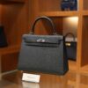 Kelly 25 Epsom Gris Misty PHW