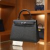 Kelly 25 Epsom Gris Misty PHW