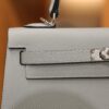 Kelly 25 Epsom Gris Pantin PHW