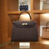 Kelly 25 Epsom Rouge Sellier GHW