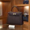 Kelly 25 Epsom Rouge Sellier GHW