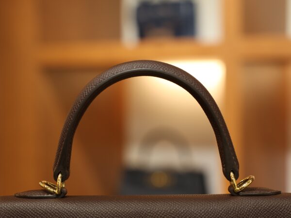 Kelly 25 Epsom Rouge Sellier GHW