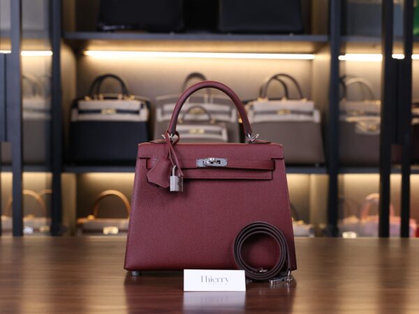 Kelly 25 Epsom Rouge H PHW