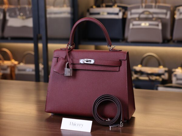 Kelly 25 Epsom Rouge H PHW