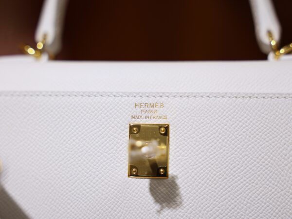 Kelly 25 Epsom Blanc GHW