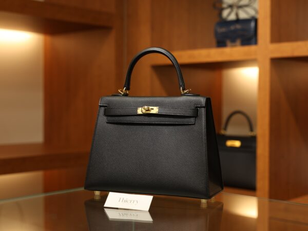 Kelly 25 Epsom Black GHW