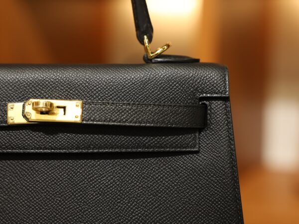 Kelly 25 Epsom Black GHW