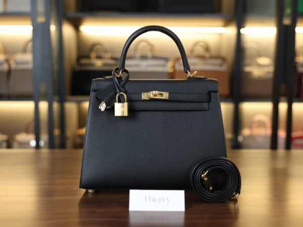 Kelly 25 Epsom Black GHW