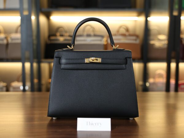 Kelly 25 Epsom Black GHW