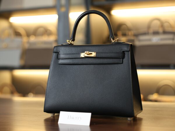 Kelly 25 Epsom Black GHW