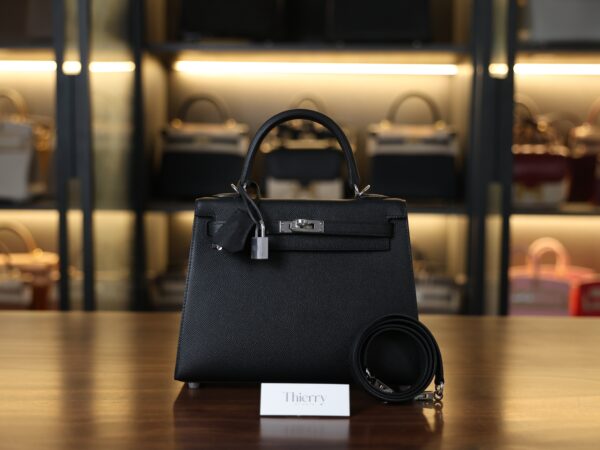 Kelly 25 Epsom Black PHW