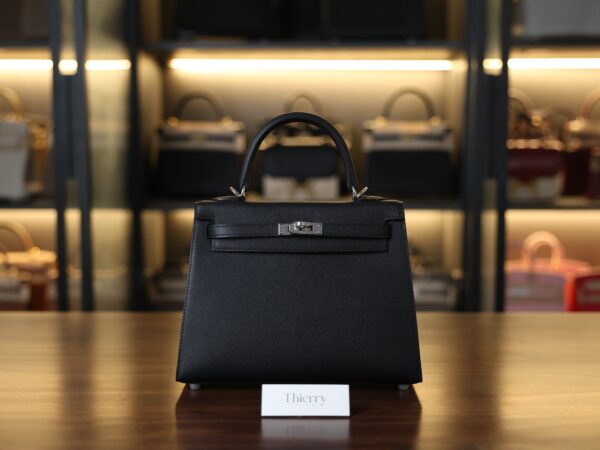 Kelly 25 Epsom Black PHW
