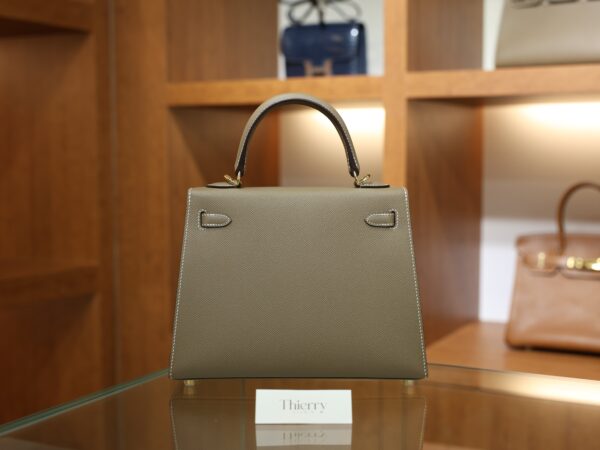 Kelly 25 Epsom Etoupe GHW