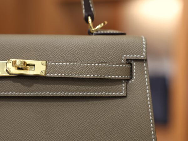 Kelly 25 Epsom Etoupe GHW