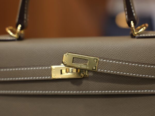 Kelly 25 Epsom Etoupe GHW