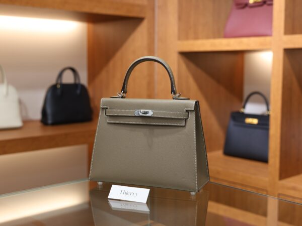 Kelly 25 Epsom Etoupe PHW