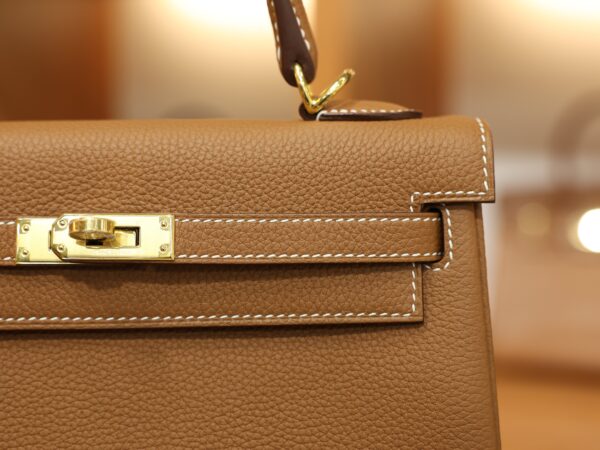 Kelly 25 Togo Gold GHW