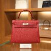 Kelly 25 Togo Rouge Casaque GHW