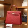 Kelly 25 Togo Rouge Casaque GHW