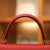 Kelly 25 Togo Rouge Casaque GHW