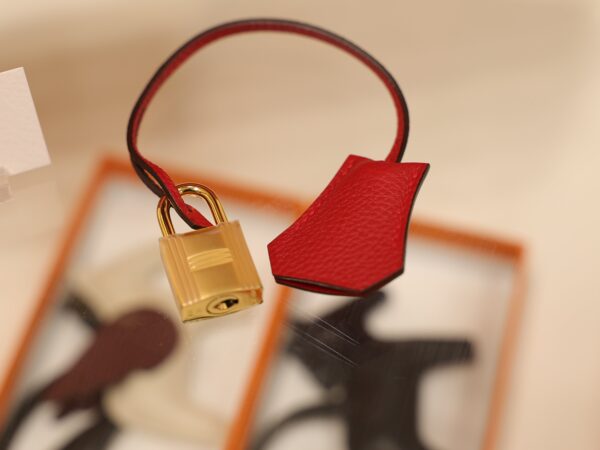 Kelly 25 Togo Rouge Casaque GHW